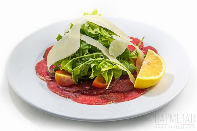 Карпаччо из телятины Карпаччо из телятины