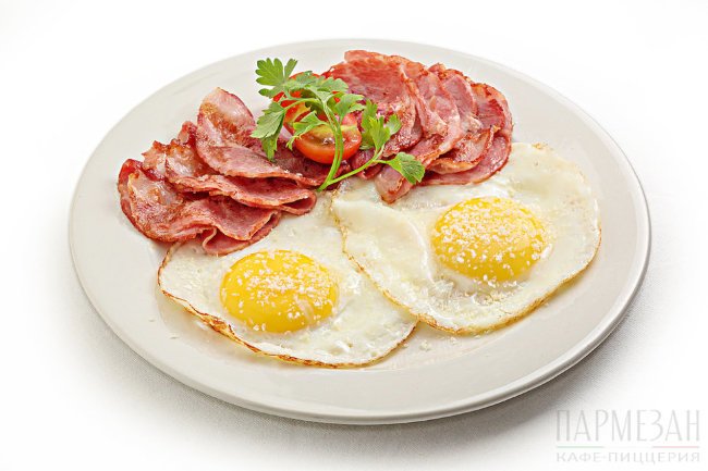 Яичница с беконом